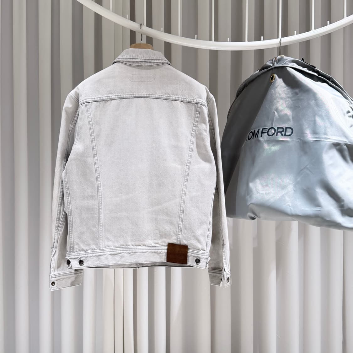 (S+/L) / 톰포드 빈티지 워싱 연데님 자켓 상품이미지2