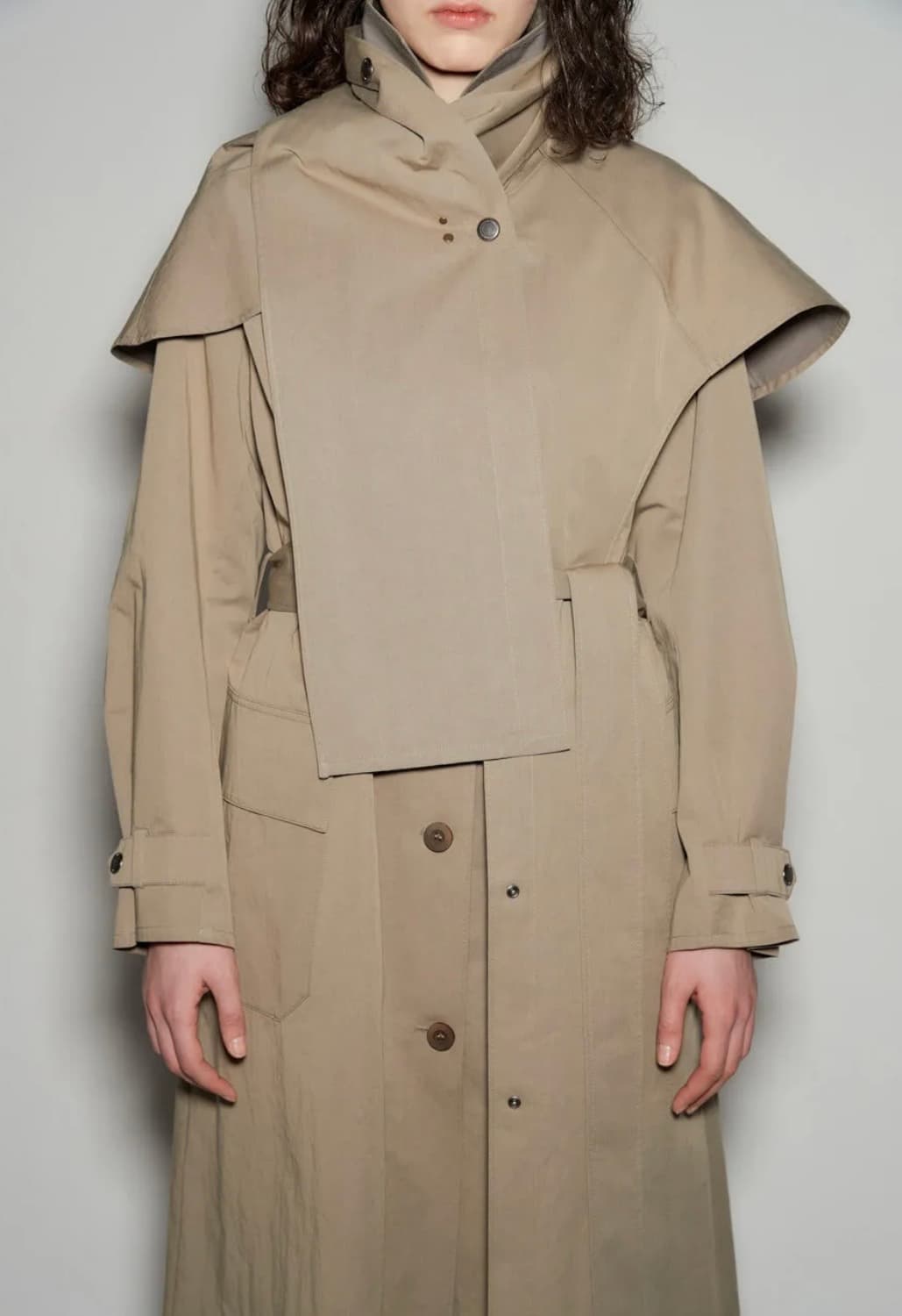 앤더슨벨 스카프 트렌치 코트 S 상품이미지1