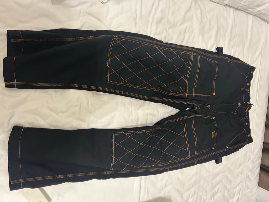 캐피탈 럼버 팬츠 블랙 3 상품이미지2