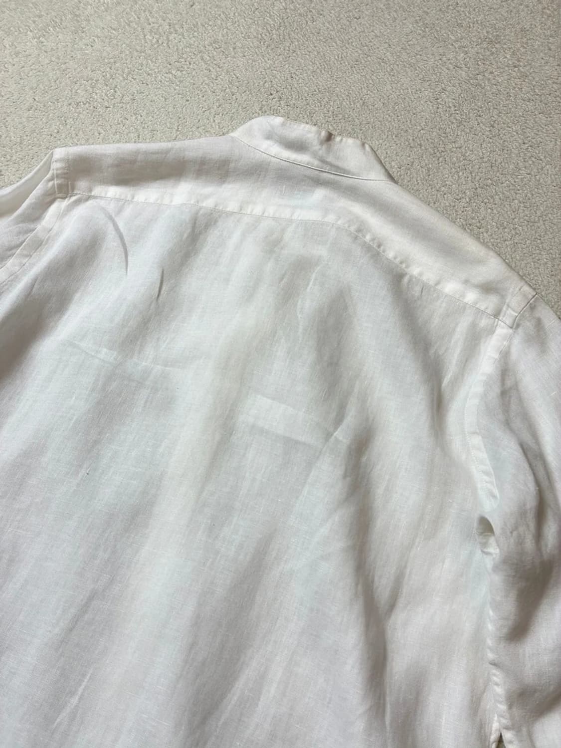 바구타 BAGUTTA 버튼다운 린넨 셔츠 PN7479 상품이미지5