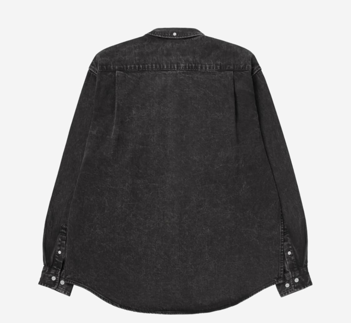 [XXL] 슈프림 스몰 박스 데님 셔츠 블랙 - 25SS 상품이미지10