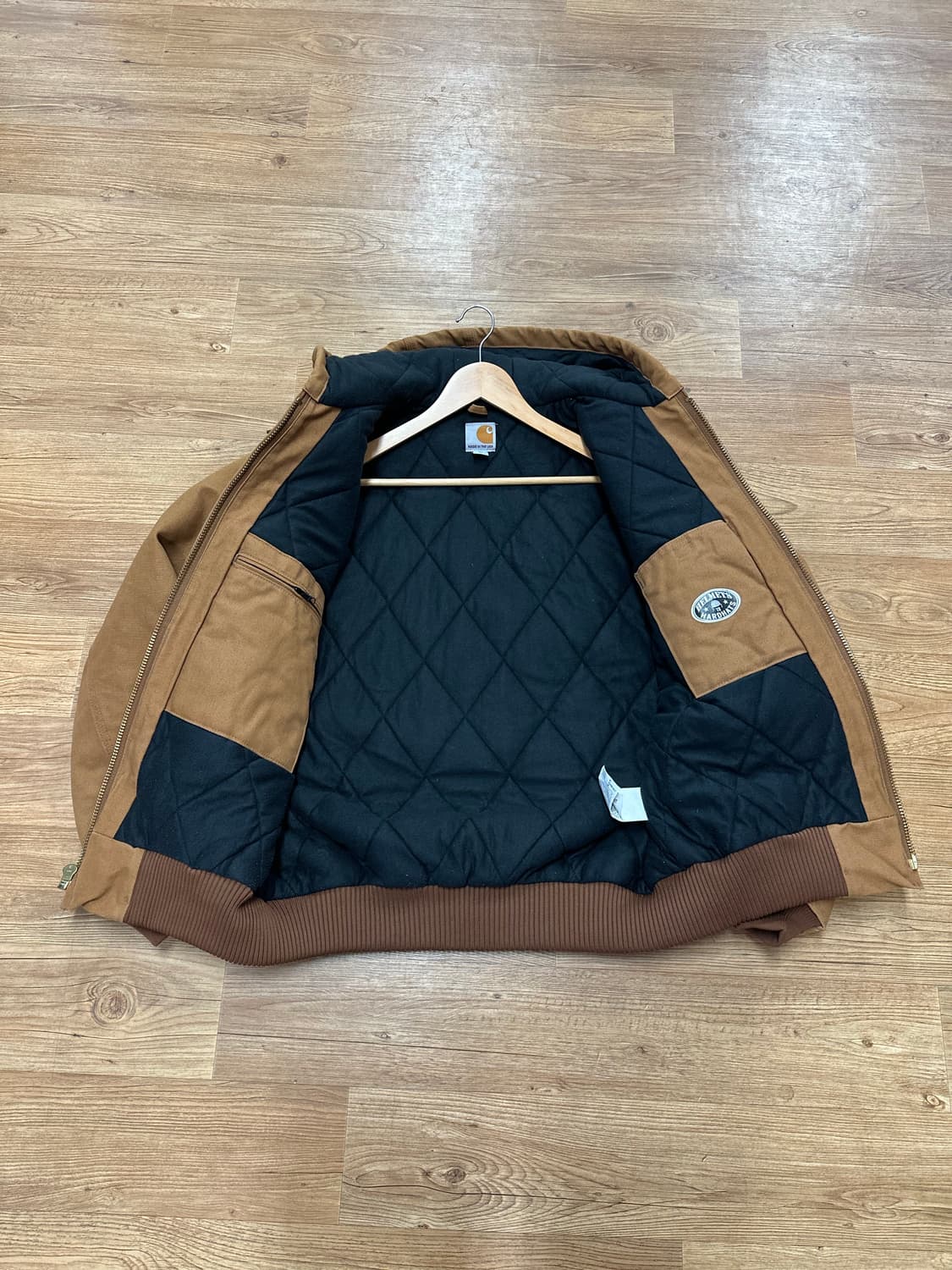 (M)칼하트 USA 액티브 자켓 J140 브라운  상품이미지4