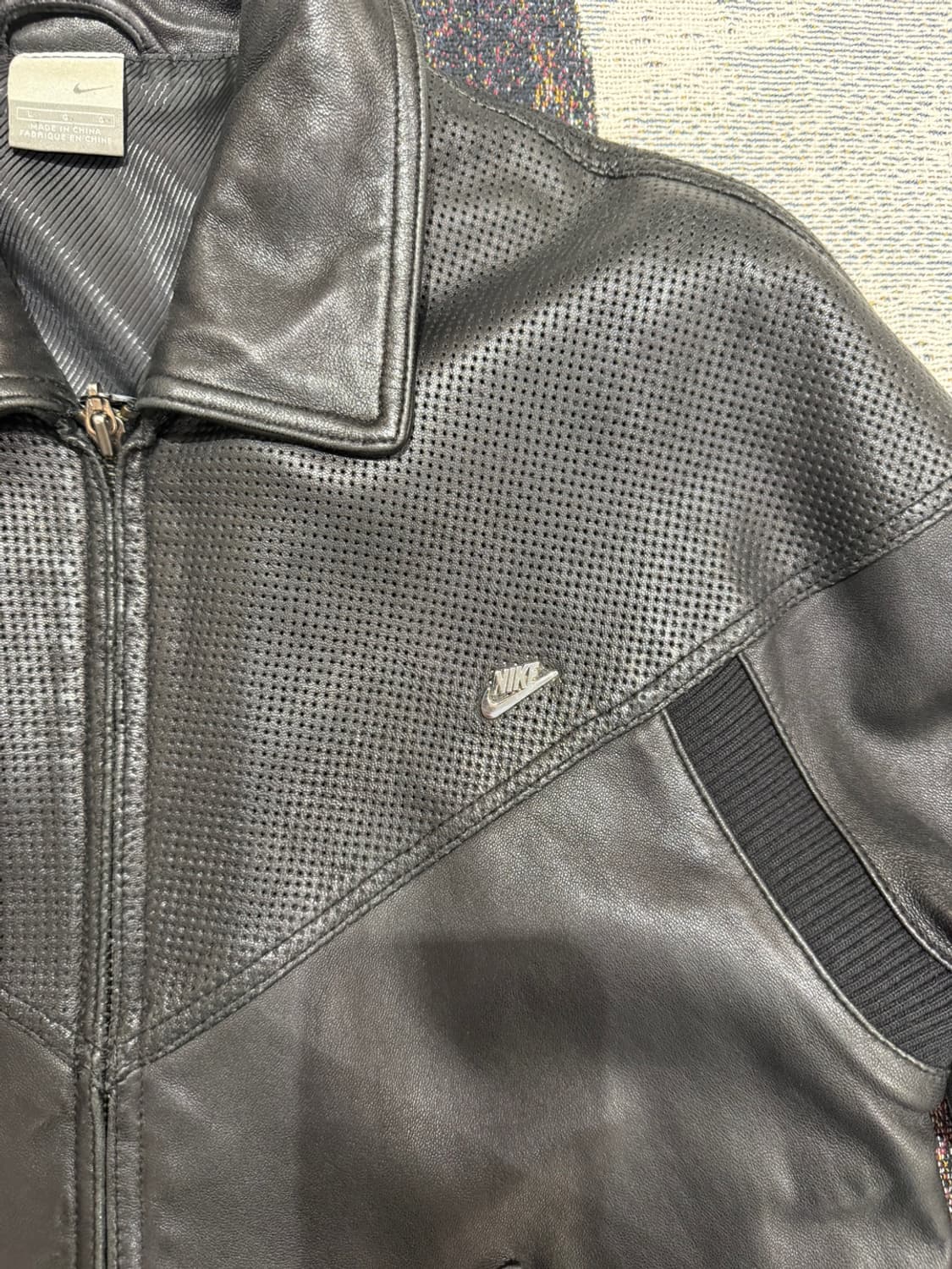 2000s 나이키 NSW 양가죽 자켓 (레어) 상품이미지3