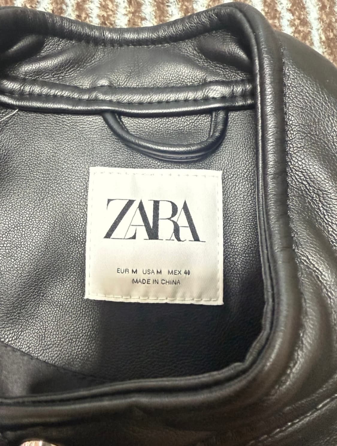 자라 바이커 레더자켓 상품이미지2