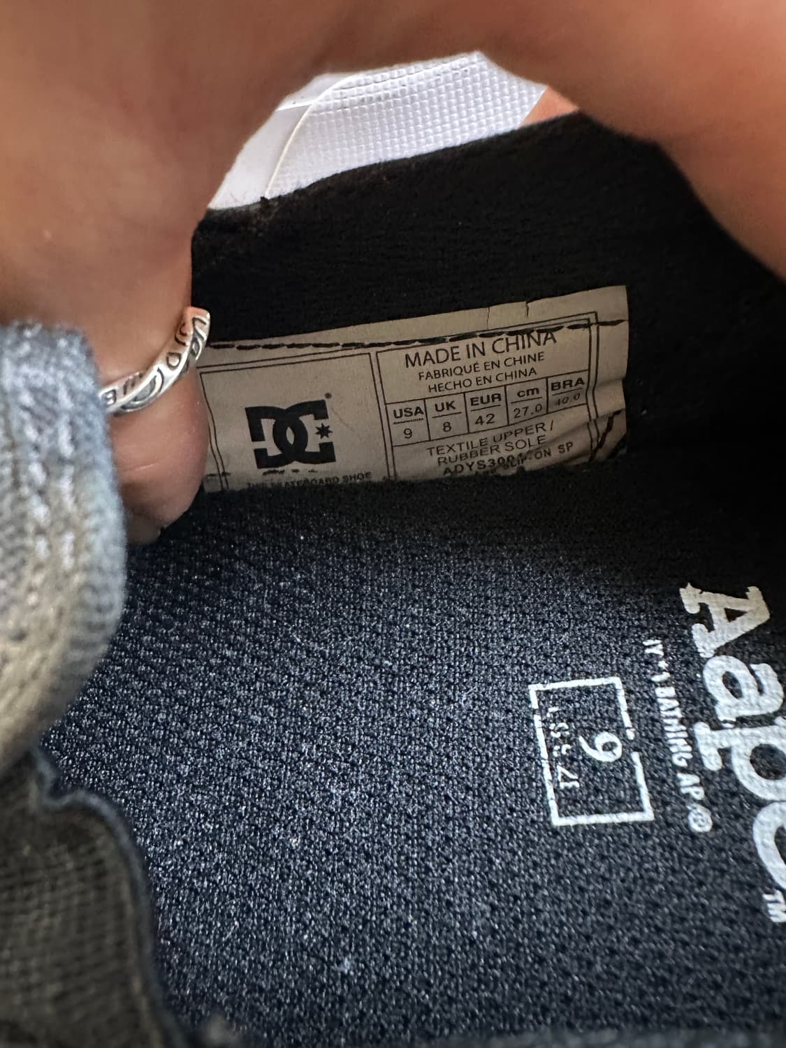 aape dc shoes 카모 슬립온 270 디씨슈즈 에이프 베이프 상품이미지7