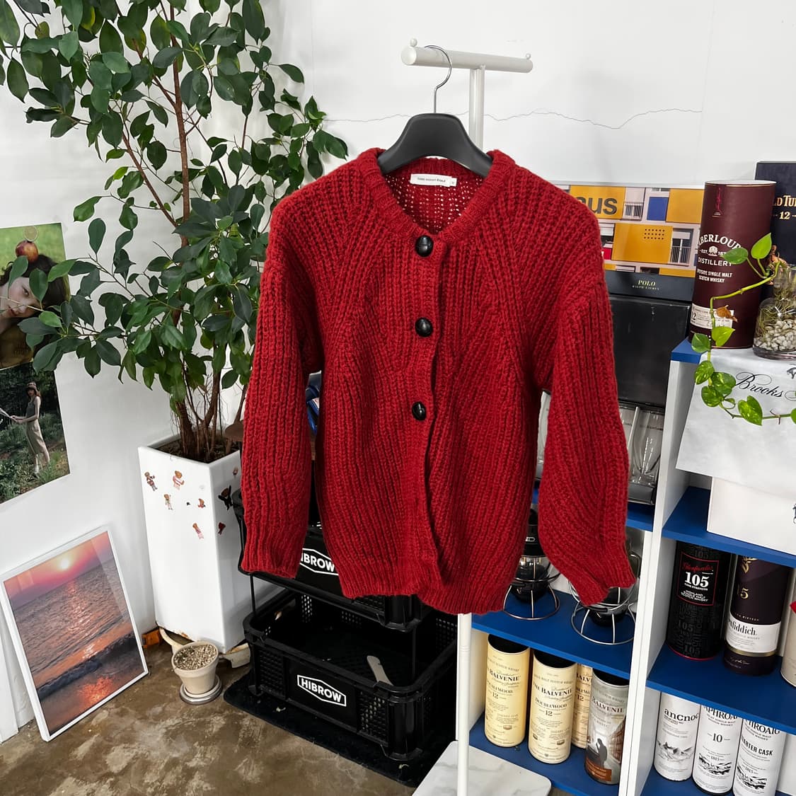 이자벨마랑 알파카 가디건 36 상품이미지1