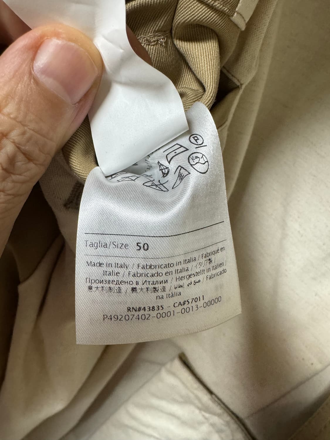 발렌티노 트렌치코트 50 판매합니다 상품이미지10