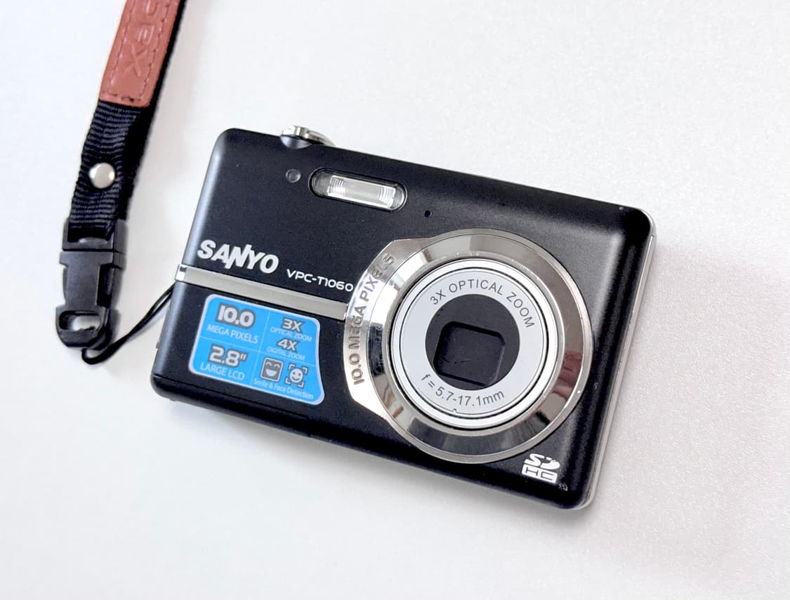 산요 T1060 빈티지 디지털카메라 상품이미지5