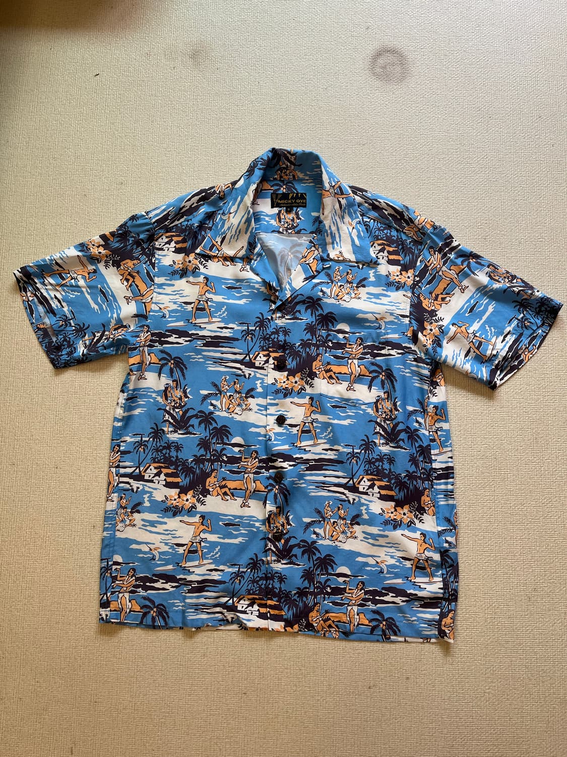 MICKY OYE RAYON HAWAIIAN SHIRTS 상품이미지2