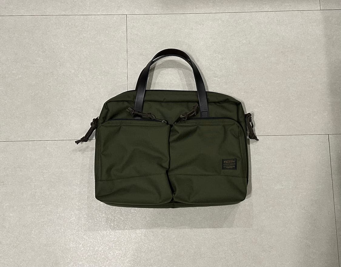 필슨 878 드라이든 브리프케이스 오터그린 상품이미지2