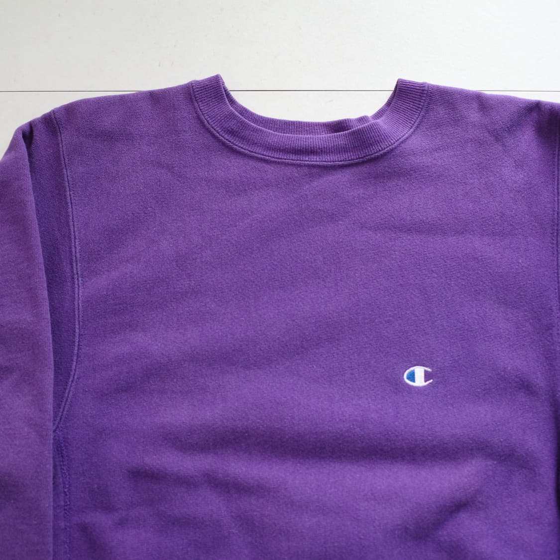 90s 미판 챔피언 리버스위브 맨투맨 퍼플 M 상품이미지2