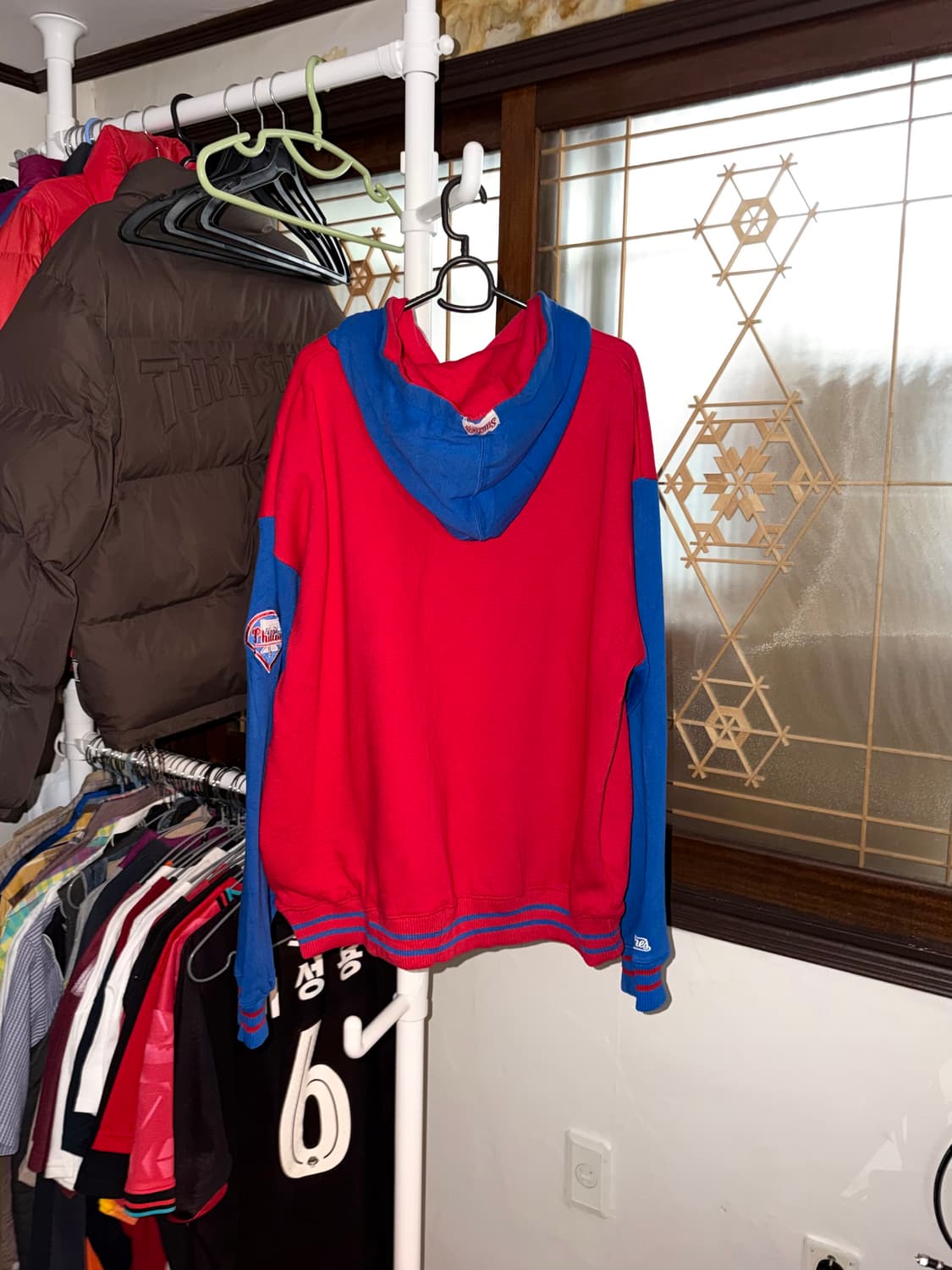 00’s MLB Stitches 필라델피아 필리스 후드집업 상품이미지2