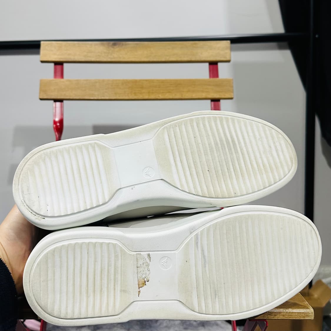 270) 타임옴므 운동화 남성 남자 슬립온 레더 스니커즈 상품이미지6