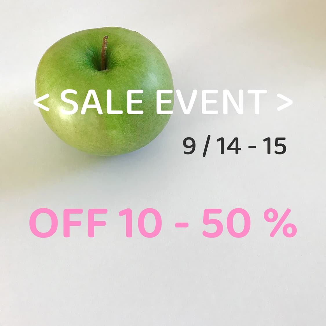 🍏SALE EVENT ( 9/14-15 )🍏 상품이미지1