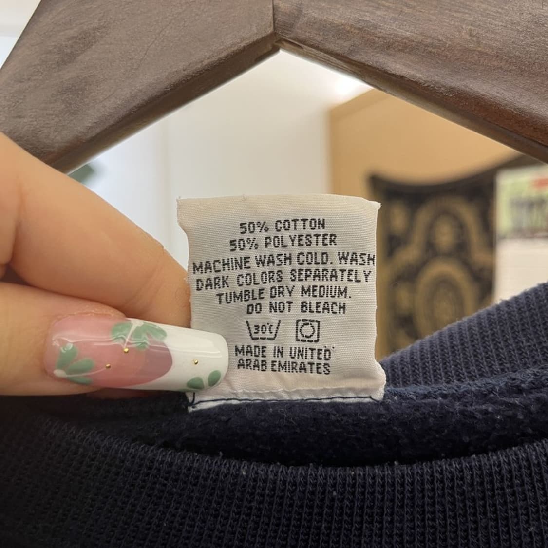 하드락카페 올드스쿨 빈티지 디스트로이드 데미지 맨투맨 M C11028 상품이미지6