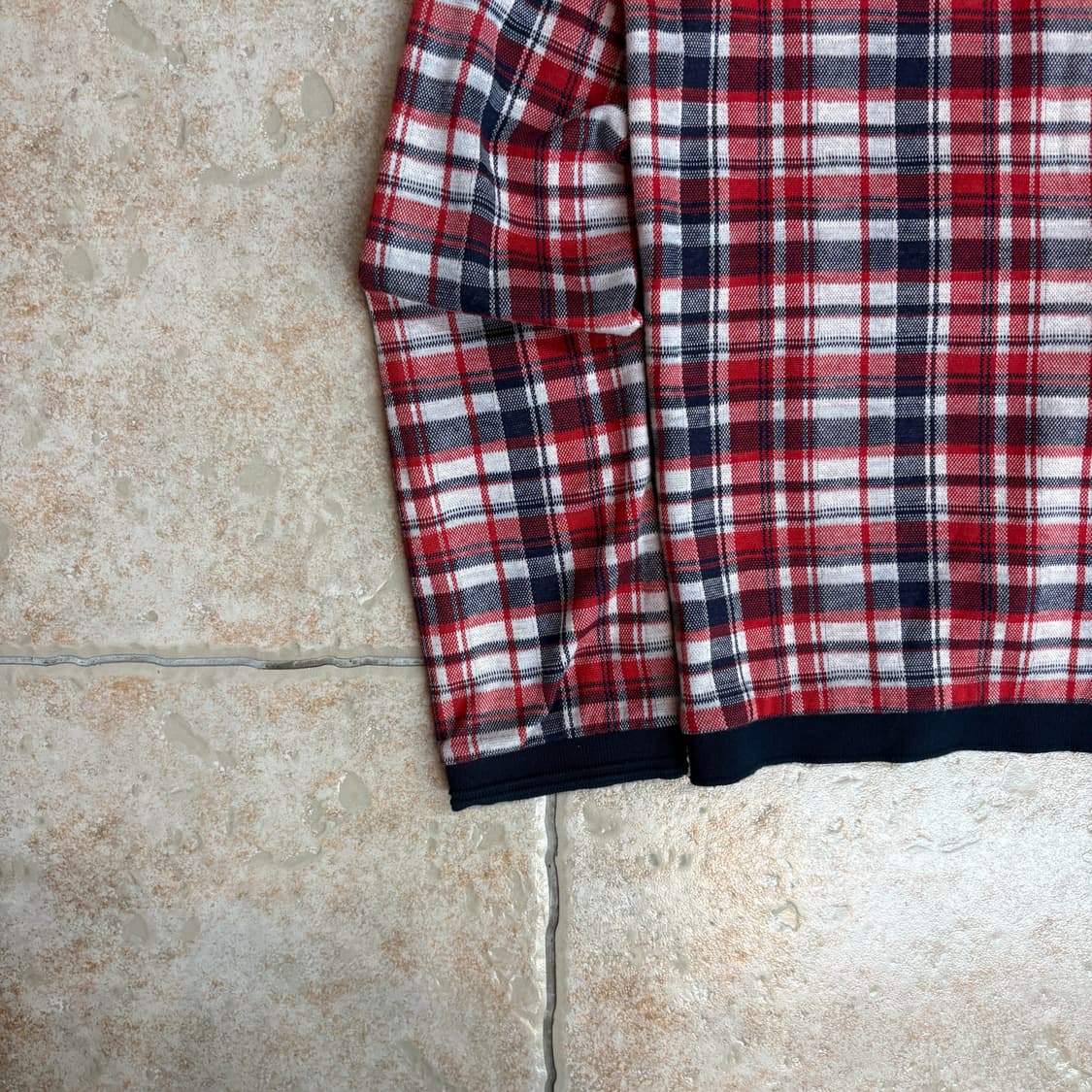 FredPerry ivy check pattern cardigan JP 상품이미지7