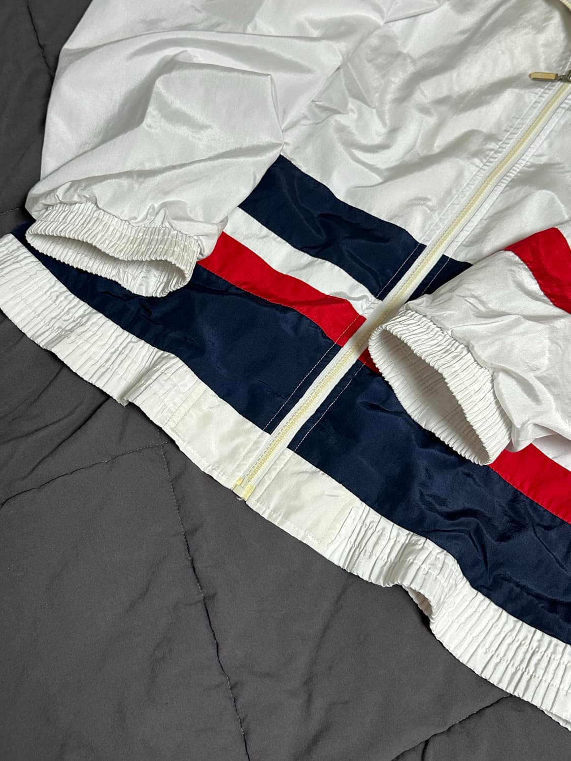 00s 아식스 올드스쿨 바람막이 화이트 L ~ XL 상품이미지5