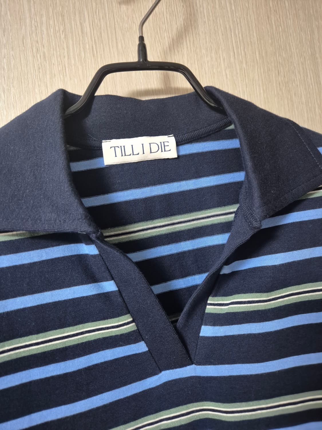 틸아이다이 브이넥 카라반팔 티셔츠 스프라이트 상품이미지4