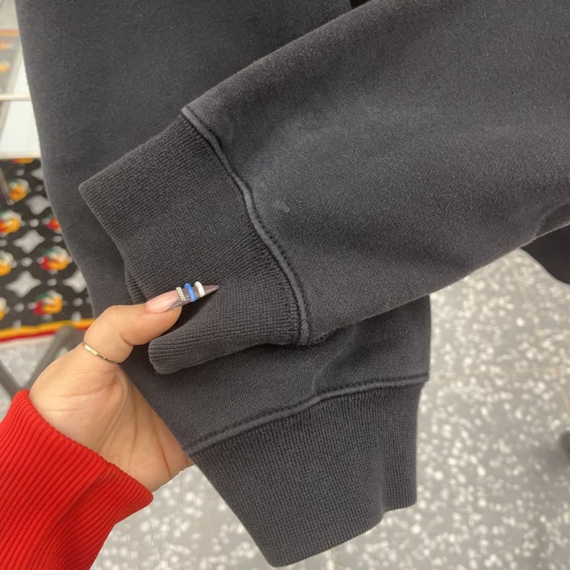 나이키 ACG 키치 레인보우 풀오버 기모 후드티 L C07821 상품이미지9