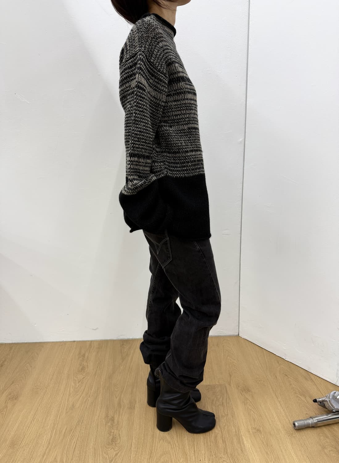 00's levi's grey engineered jeans  상품이미지4