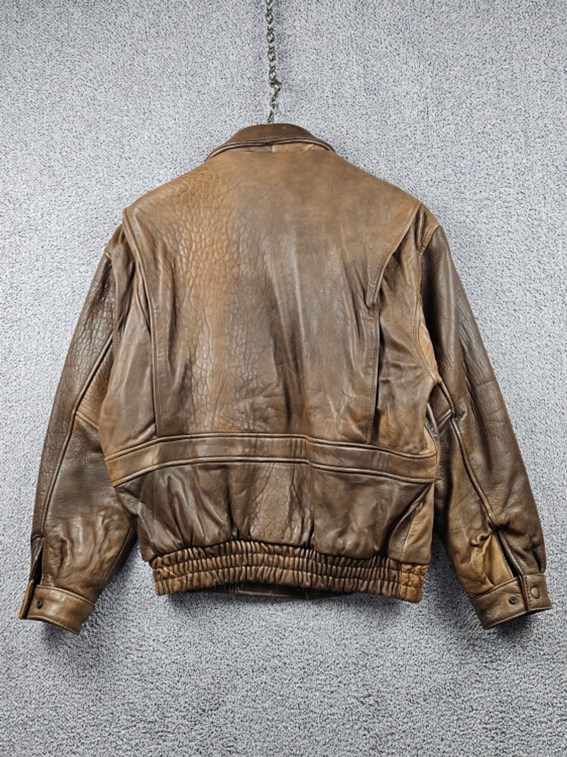 90's SHEEP SKIN A-2 플라이트 자켓 ( L )/ 10654 상품이미지3