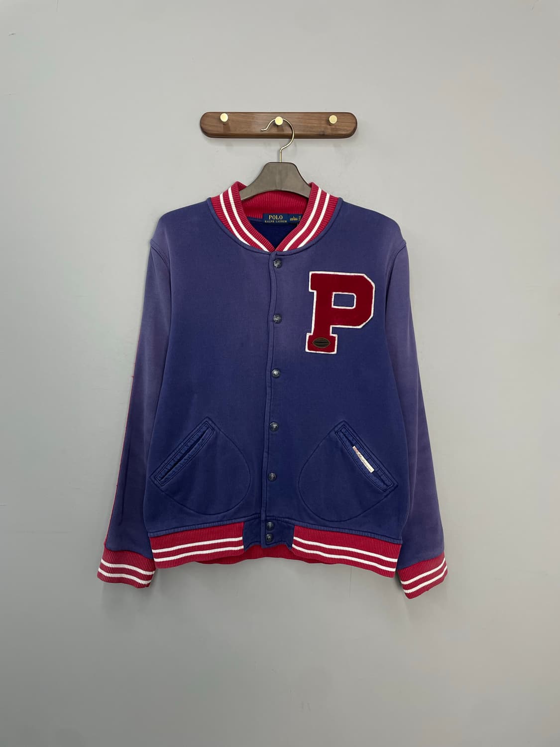 폴로 랄프로렌 P로고 바시티 자켓 H2071 상품이미지3