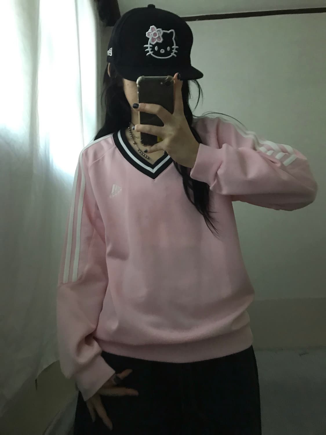 아디다스 연핑크 져지 롱슬리브 상품이미지1