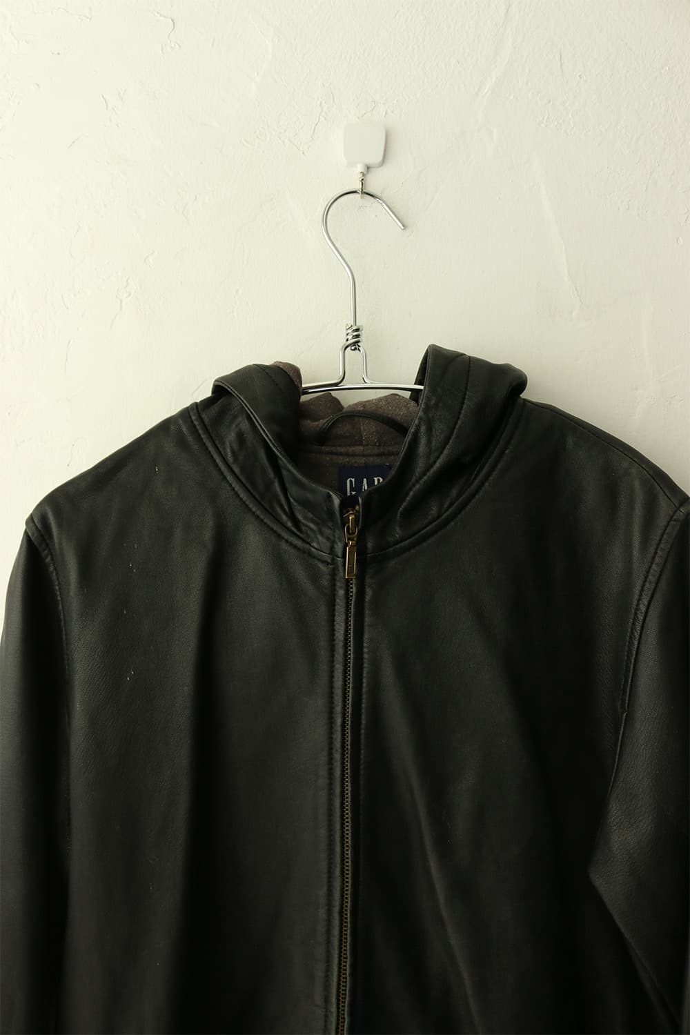 갭 램스킨 레더 후드 자켓  상품이미지4