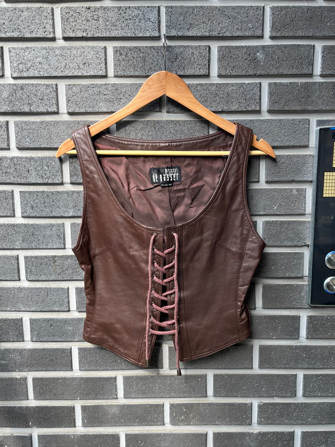 90s De Passer 천연 소가죽 베스트  상품이미지1