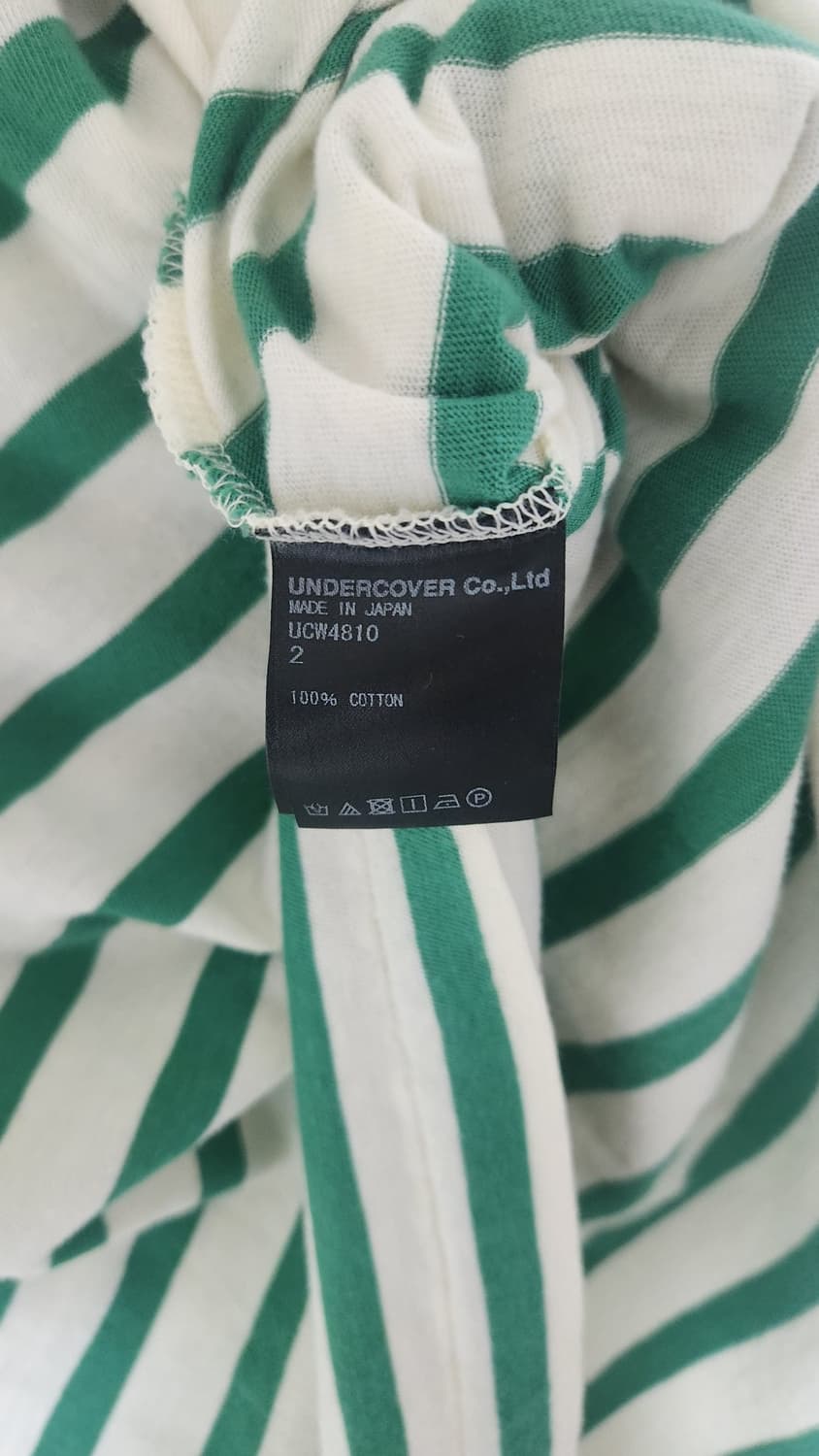 Undercover 보더 티셔츠 상품이미지5
