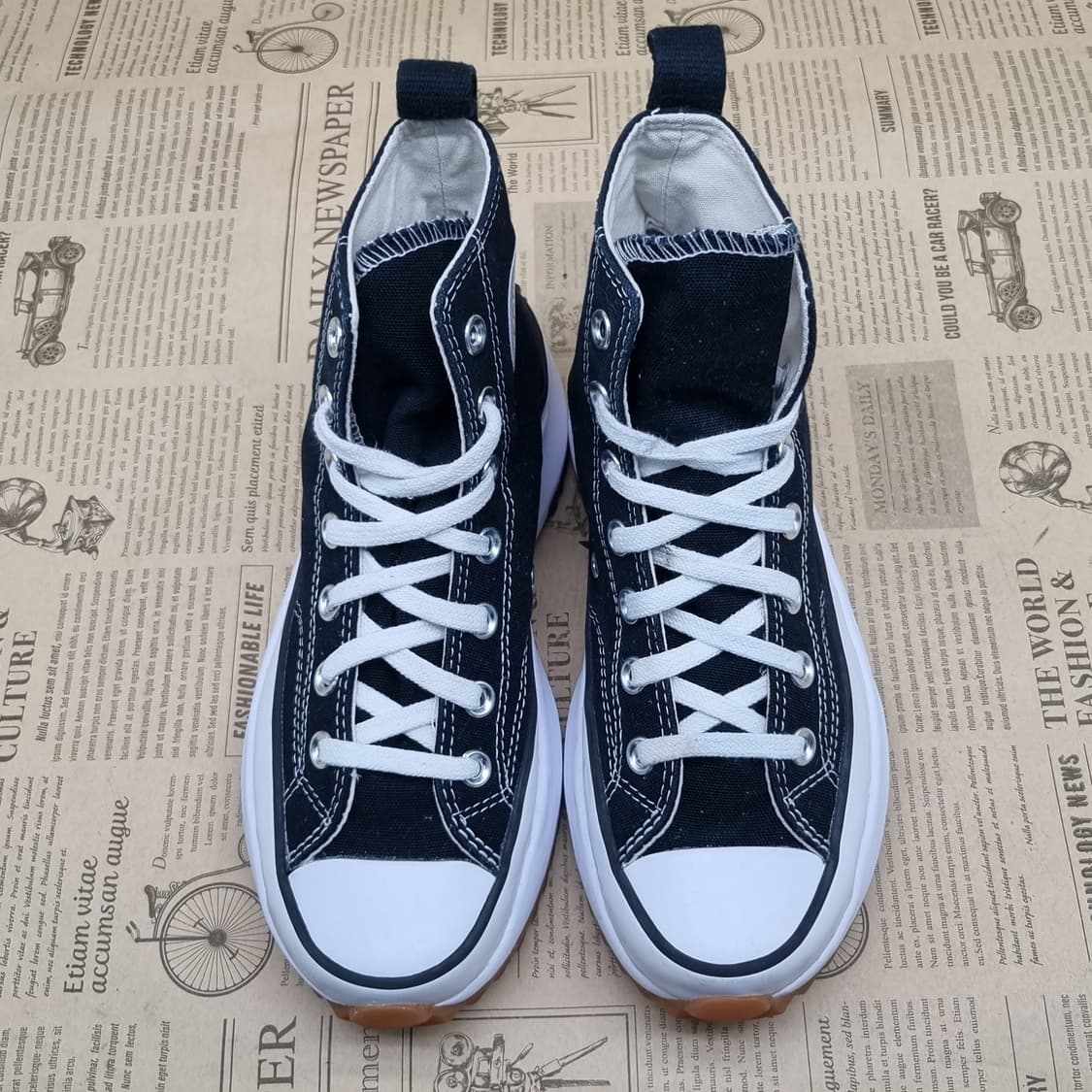 컨버스 런스타 하이크 블랙 하이탑230 상품이미지2