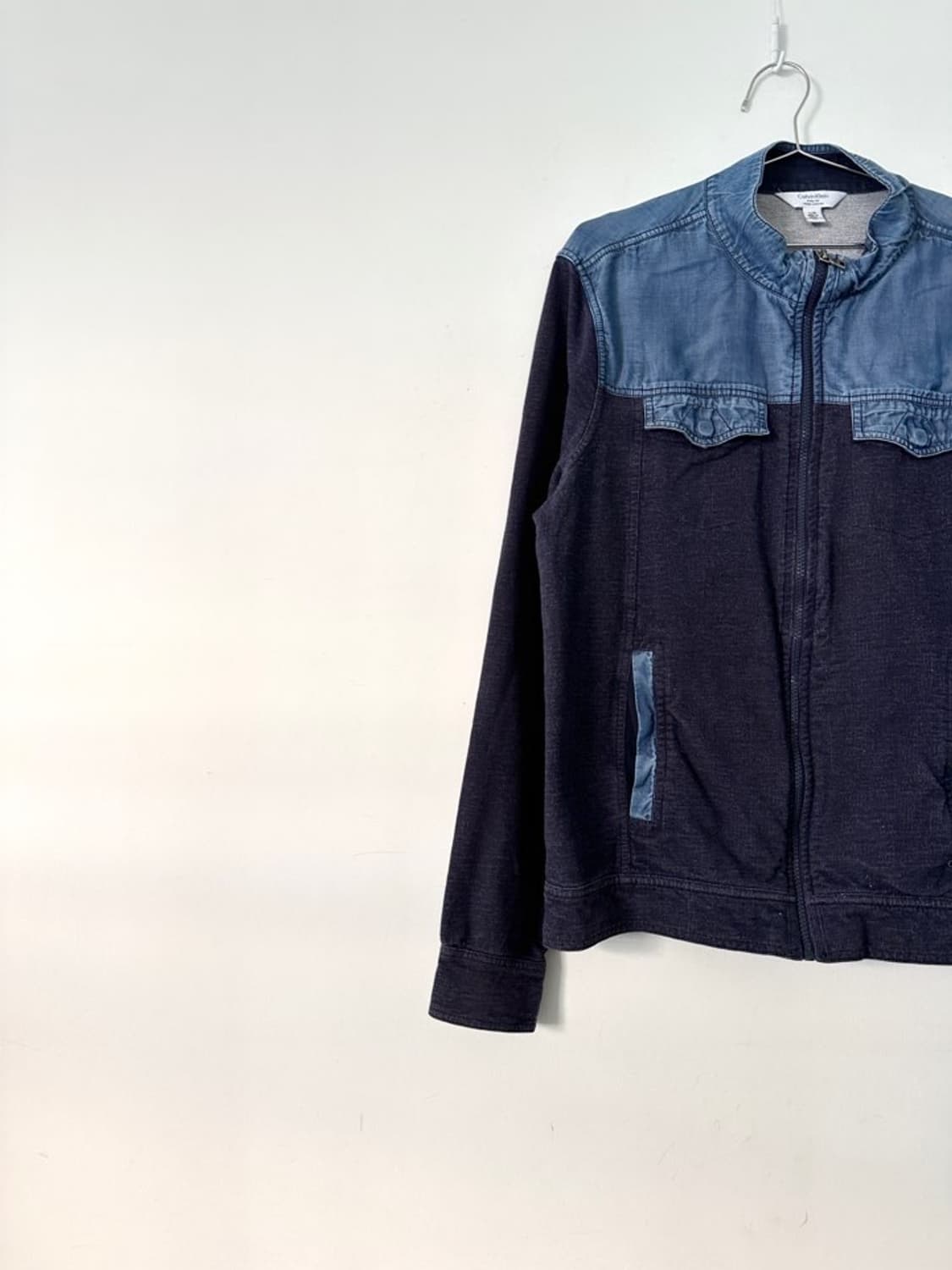CALVIN KLEIN denim mix easy jacket 상품이미지2