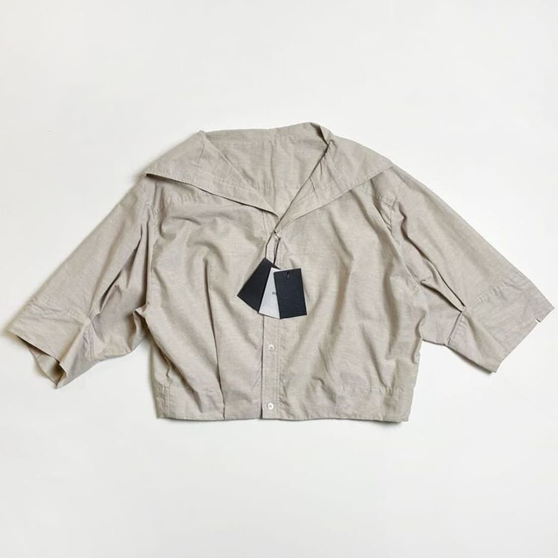 시스템 22FW 린넨 세일러 자켓 PN9230 상품이미지1
