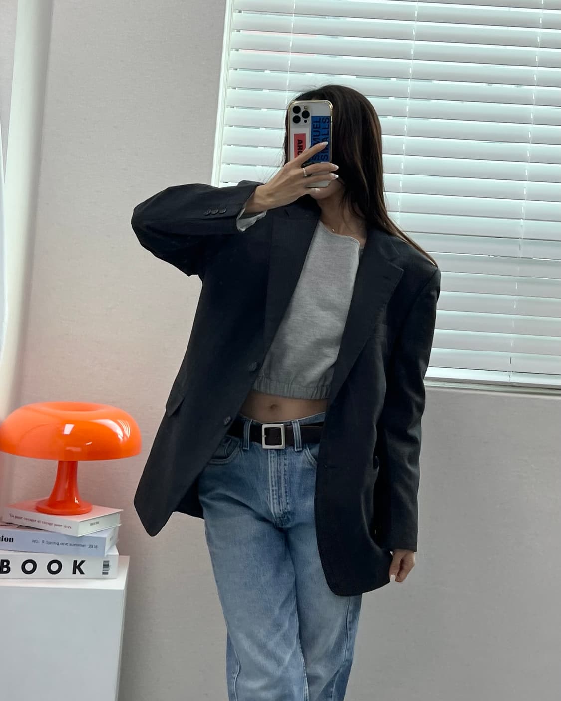 (L)빈티지 울 블레이져-M1452 상품이미지7