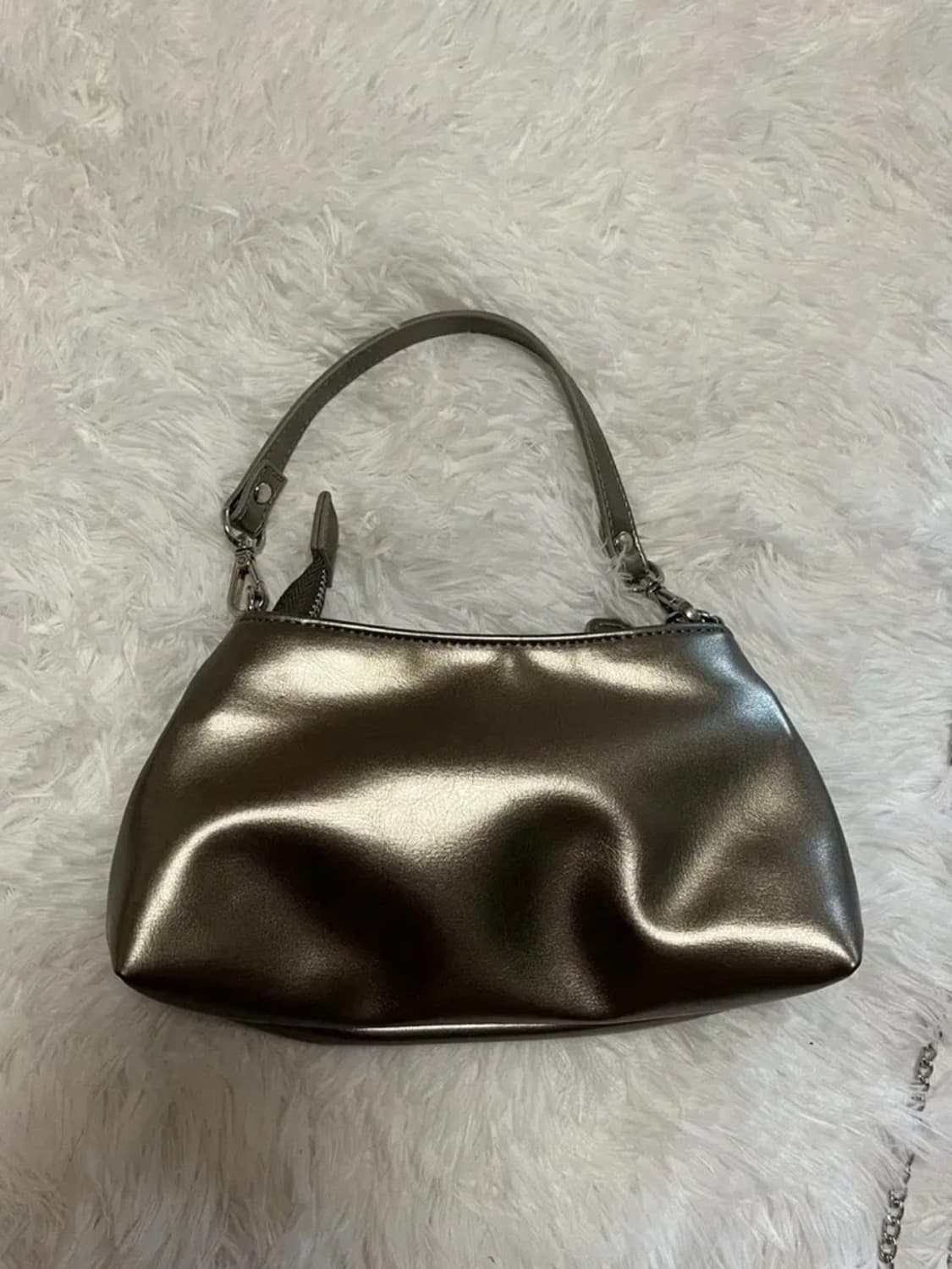 큐리티 호보백 미니 실버 상품이미지6