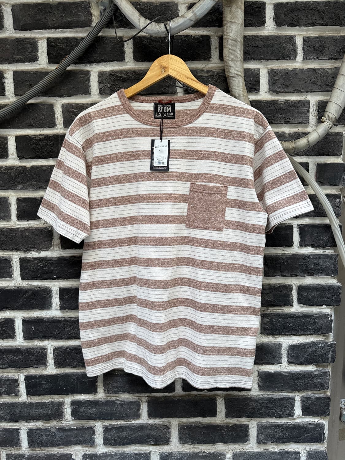 Nigel Cabourn 포켓 티셔츠 상품이미지1