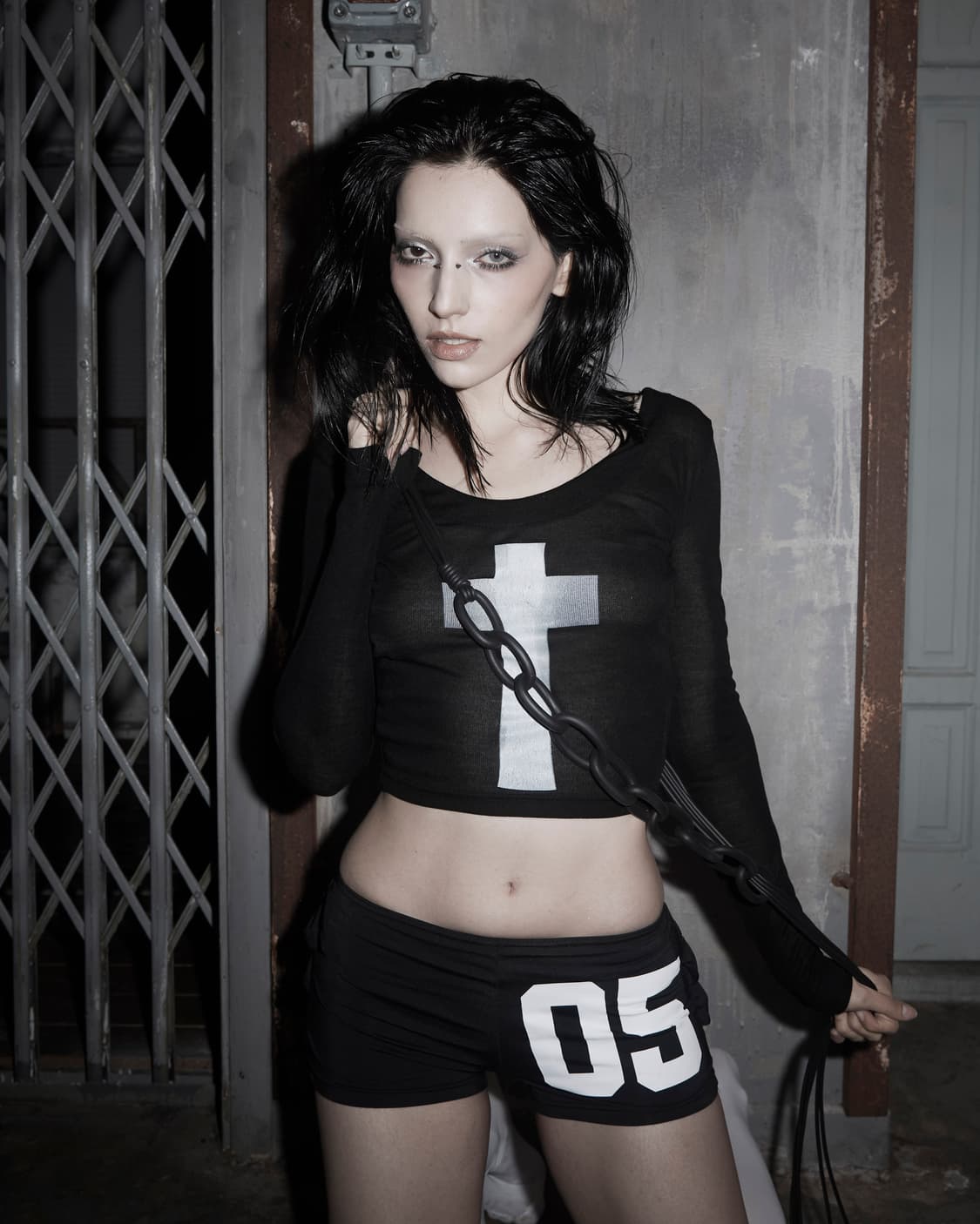 SAUCY Glint cross T (Black) 상품이미지6
