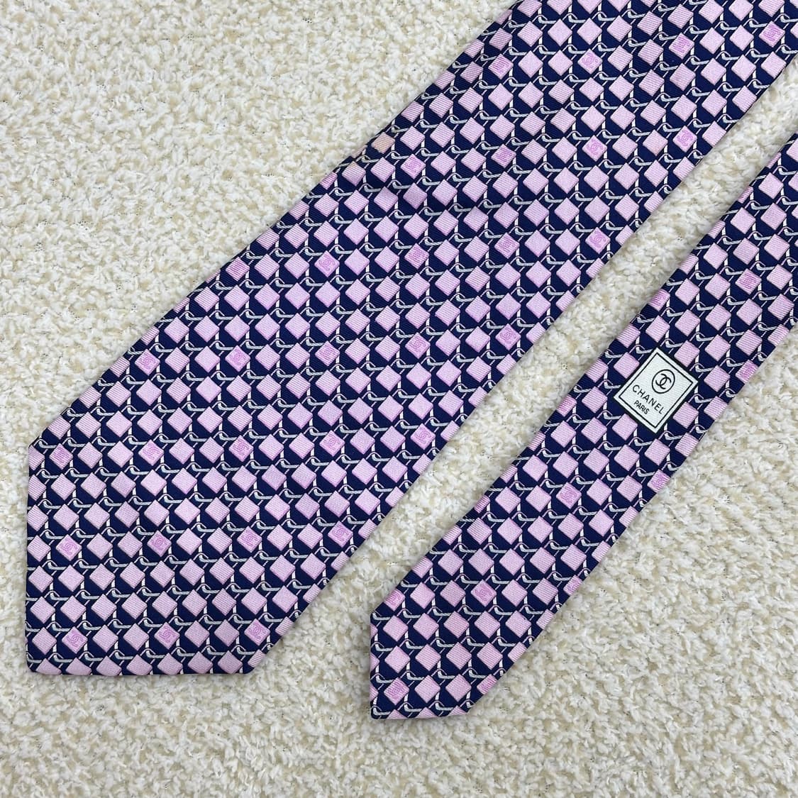 샤넬 실크 넥타이 상품이미지1
