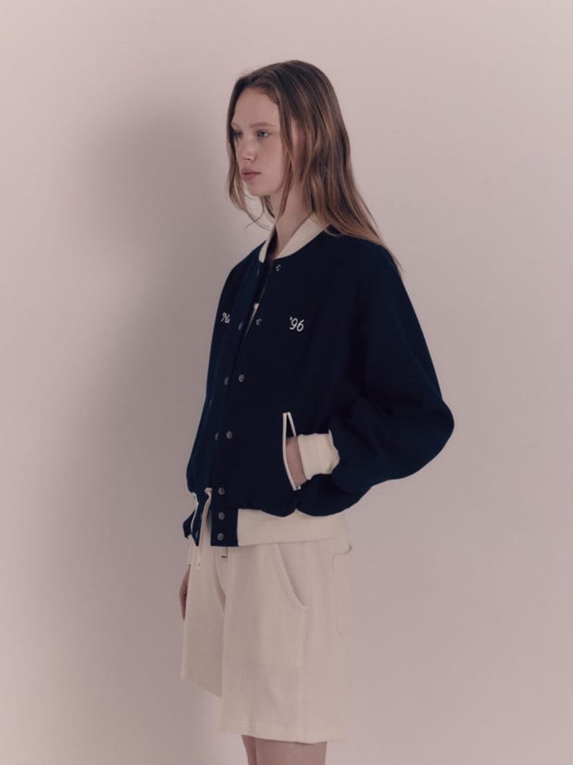 낫띵리튼 울 바시티 재킷 (1회 착용) 상품이미지2