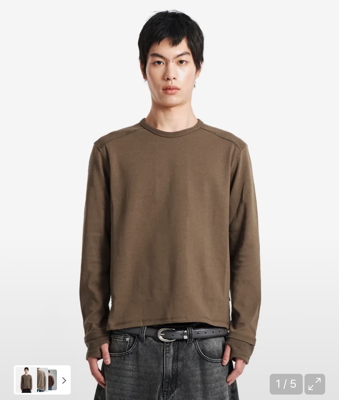 기철 백플립 니트 Backflip Knit 상품이미지1