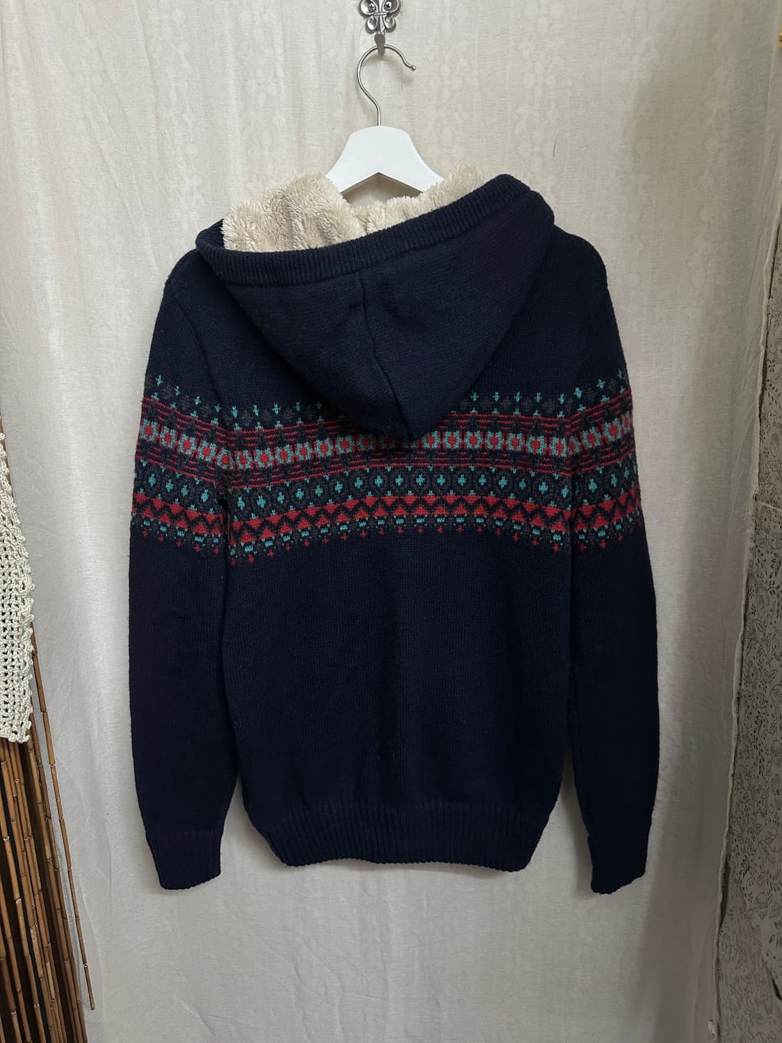 gap 노르딕 니트 후드집업 상품이미지2