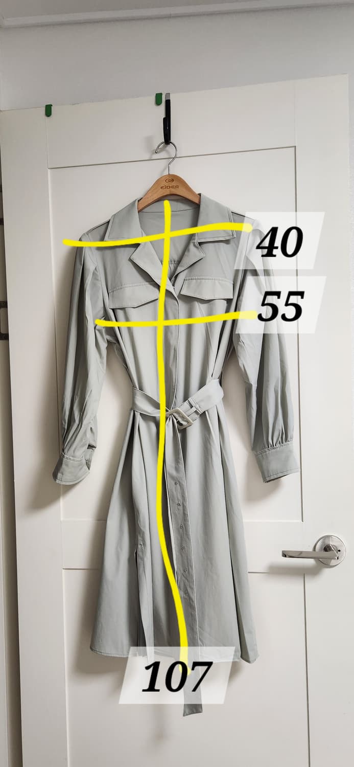 원피스 트렌치 자켓  상품이미지5