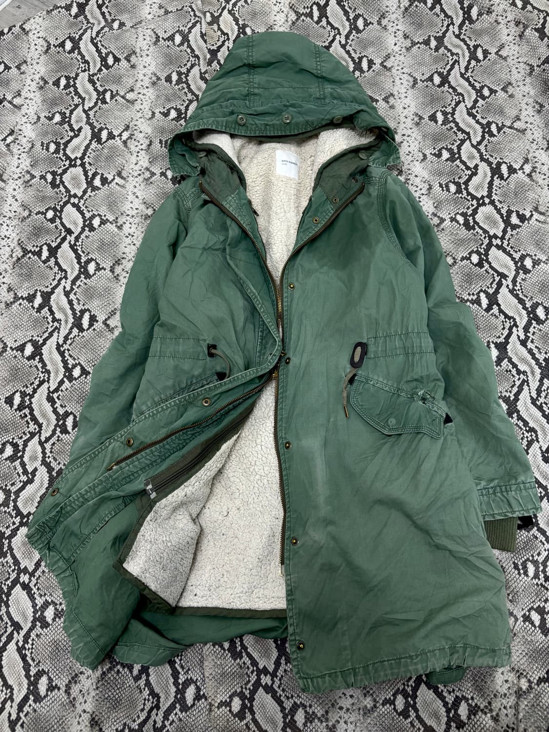 “Back number” Y2K Mood Green Field Jacke 상품이미지1