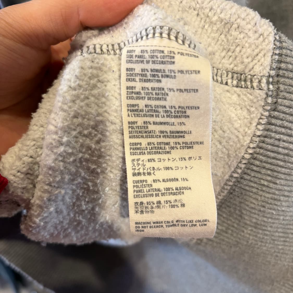 아베크롬비 그레이 후드티 상품이미지6