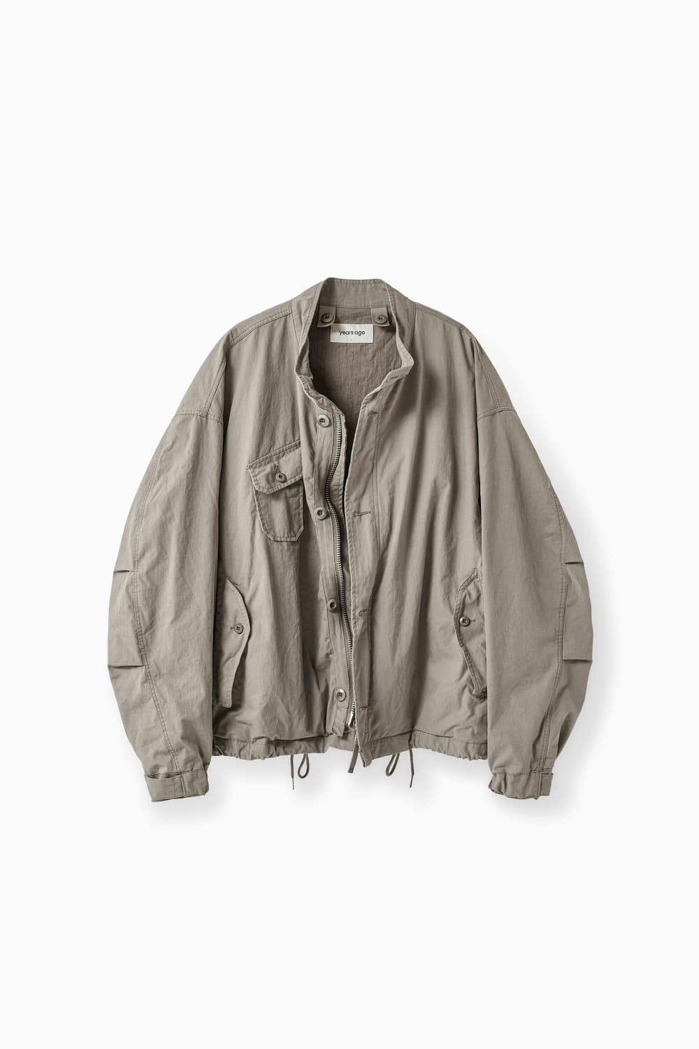 3사) 이얼즈어고 워시드 랜드파카 머드 상품이미지1