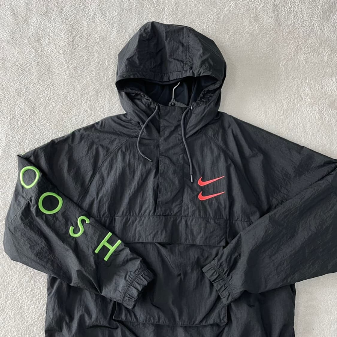 XXL 나이키 더블스우시 아노락 바람막이 나일론 110 상품이미지2