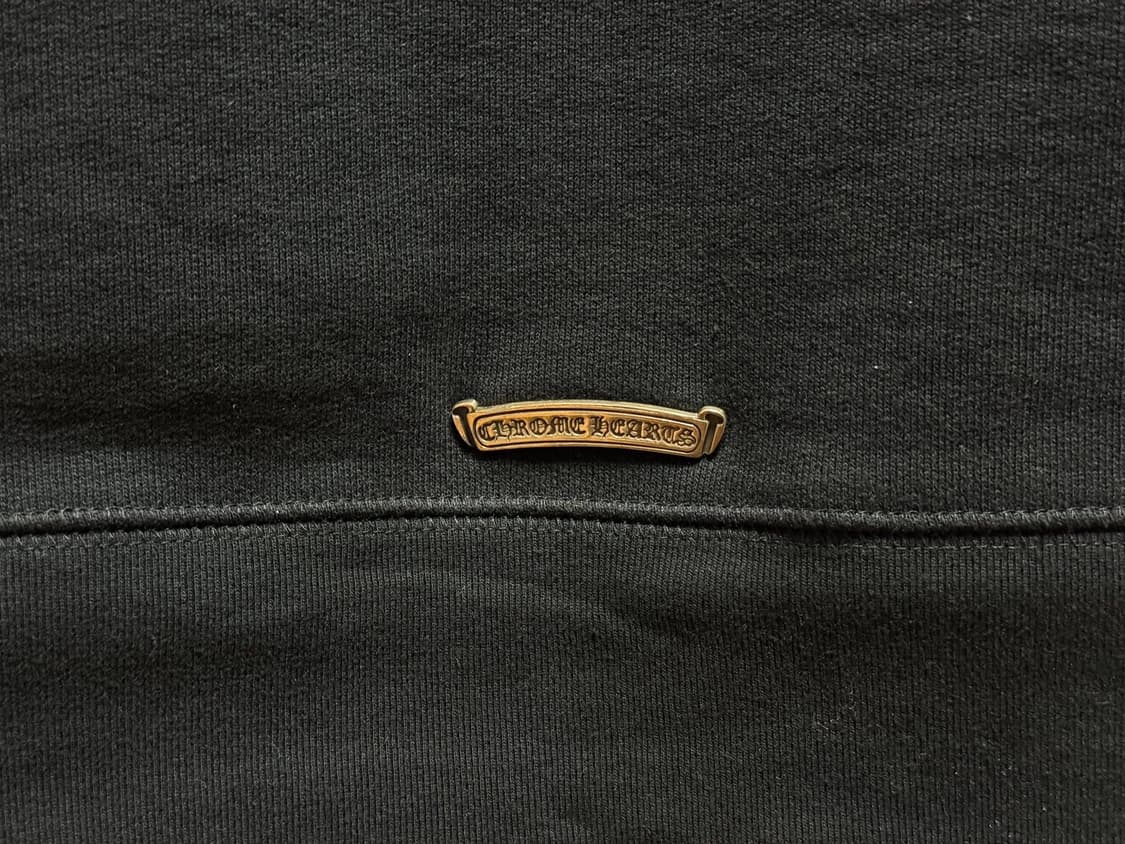 크롬하츠 세메터리 레더 후드 급처분 정품 상품이미지3