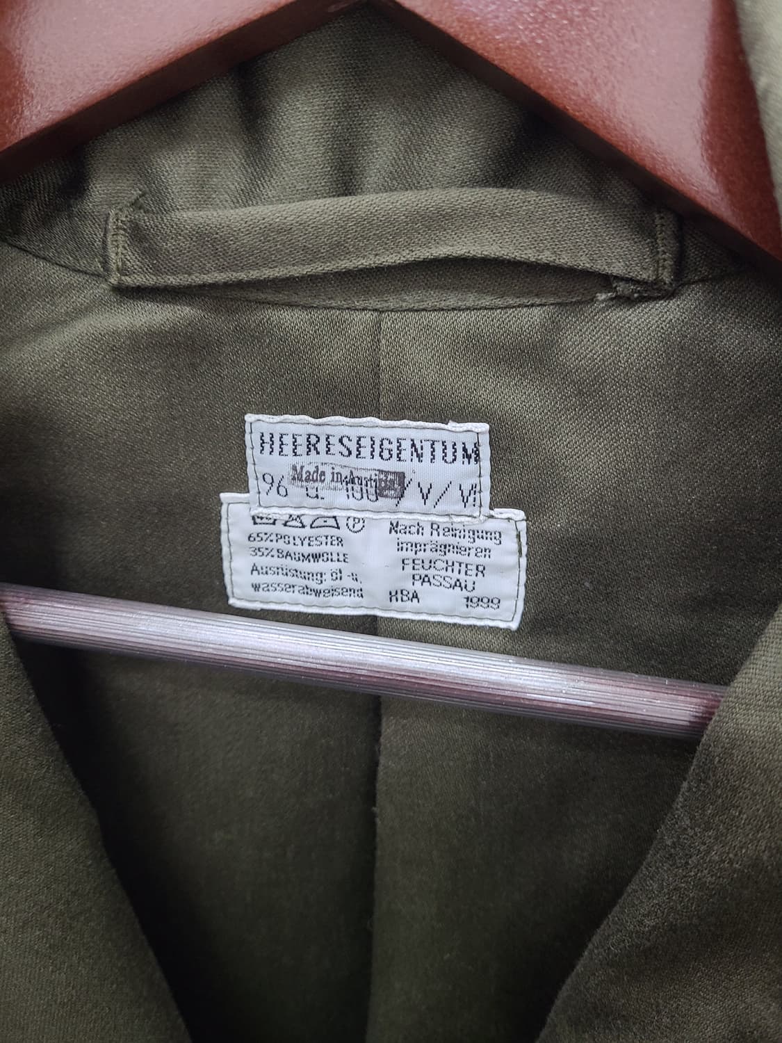 HEERESEIGENTUM 오스트리아 군 필드 자켓 M65 상품이미지4