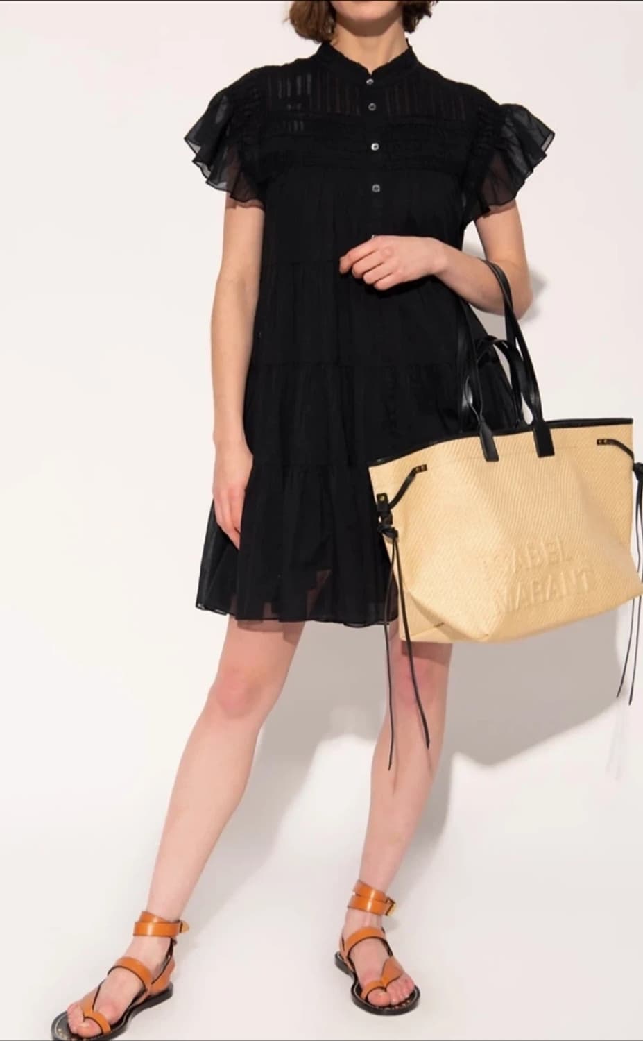 이자벨마랑 에뜨왈 Lanikaye 블랙 원피스 상품이미지5