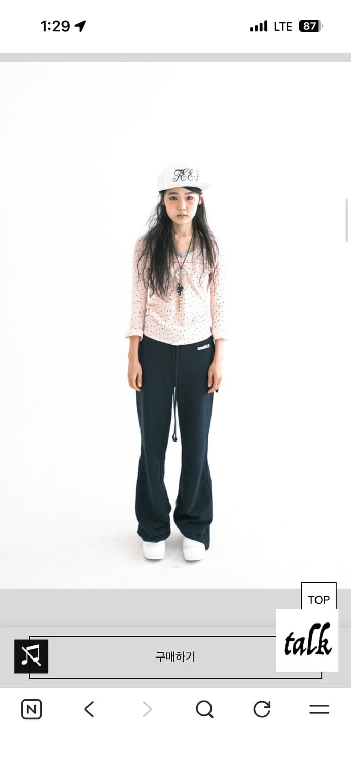 샵페어리 mini heart lace top (light pink)  상품이미지2